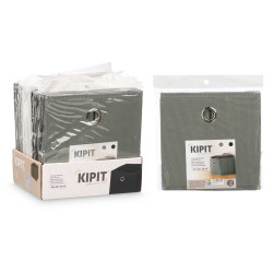 CAJA PLEGABLE ORGANIZADORA 20X20X20CM SURT 3 NEUTR