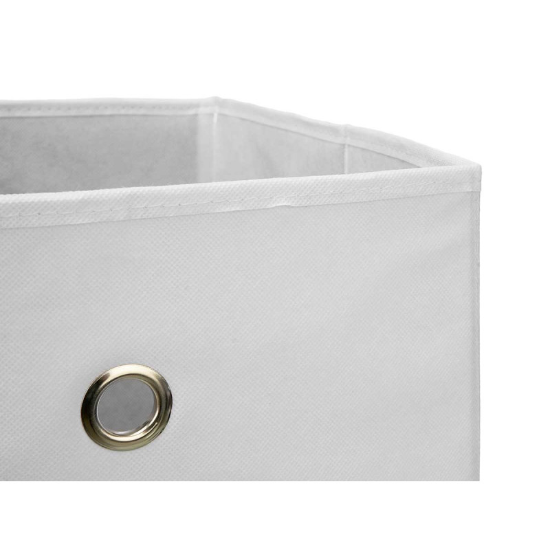 CAJA PLEGABLE ORGANIZADORA 35X35X58CM SURT 3 NEUTR