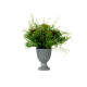 COPPA PLASTICA CLASSICA CON PIANTE VERDI PICC
