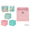 SCATOLA PIEGHEVOLE ORGANIZZATORE 15X15X5 ASS 3