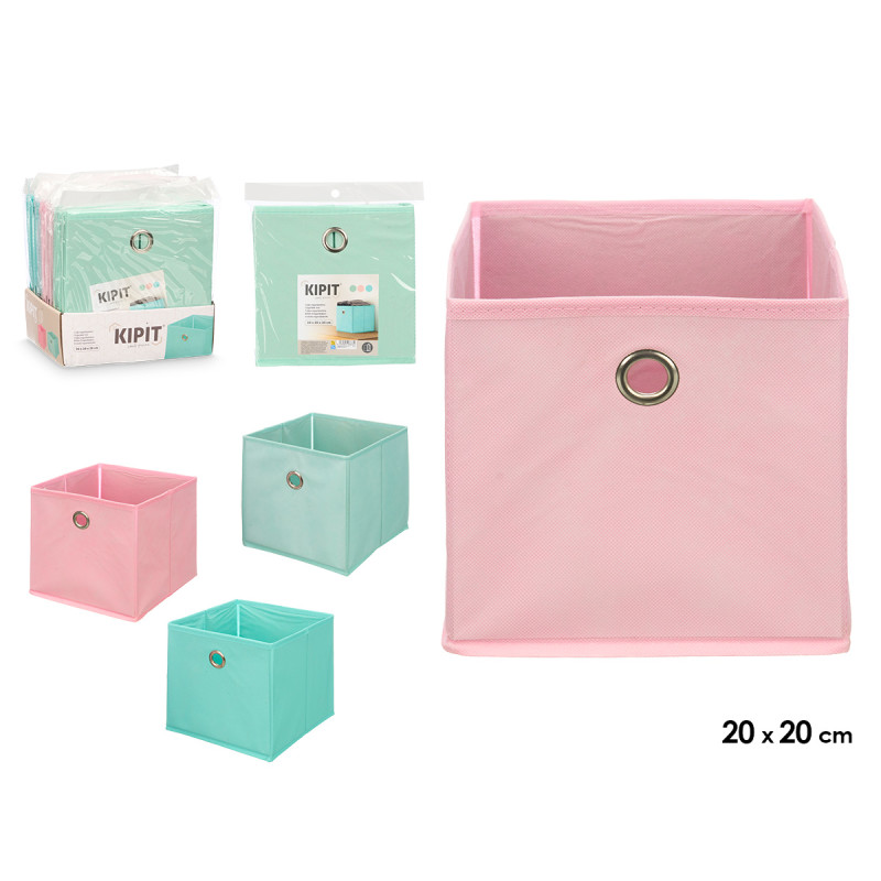SCATOLA PIEGHEVOLE ORGANIZZATORE 20X20X20 ASS 3