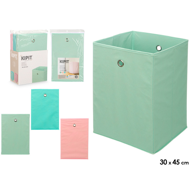 CAJA PLEGABLE ORGANIZADORA 30X30X45CM SURT 3 VIVO