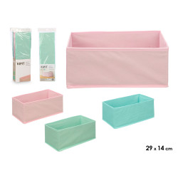 FOLDING ORGANISER BOX 29X14X13CM ASSORTED 3