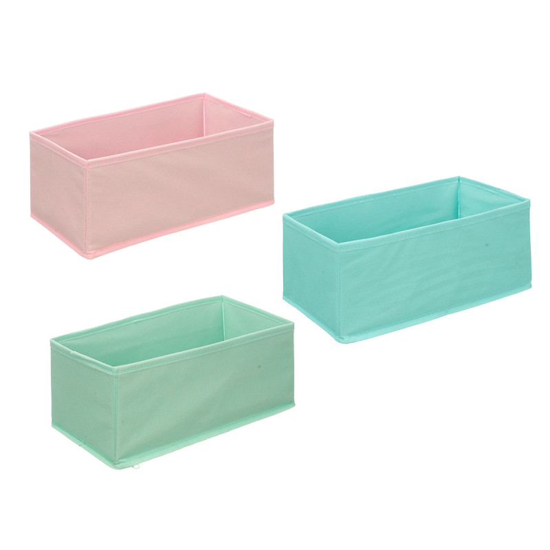 BOITE ORGANISATION PLIANTE 29X14X13 SET 3