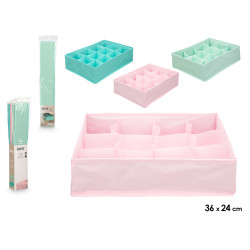 SCATOLA PIEGHEVOLE ORGANIZZATORE 36X24X10 ASS 3