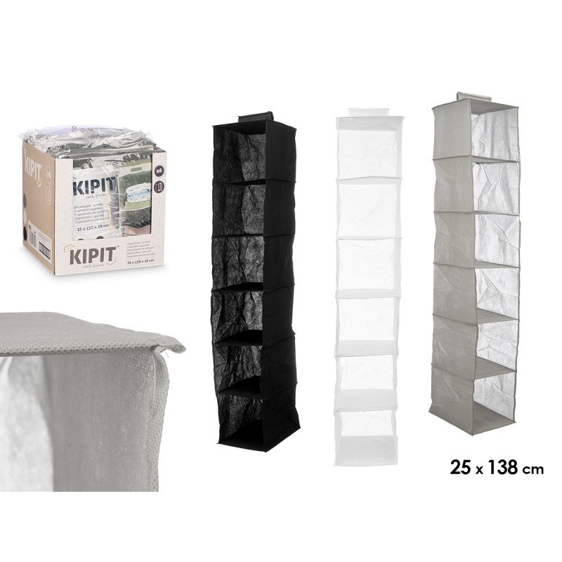 ORGANIZZATORE ARMADIO 6 CAVITA' ASS 3