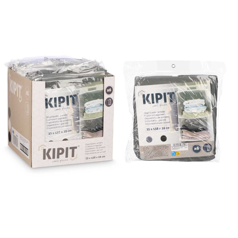 ORGANISATEUR  GAR-ROBE 6 CAVITÉS SET 3