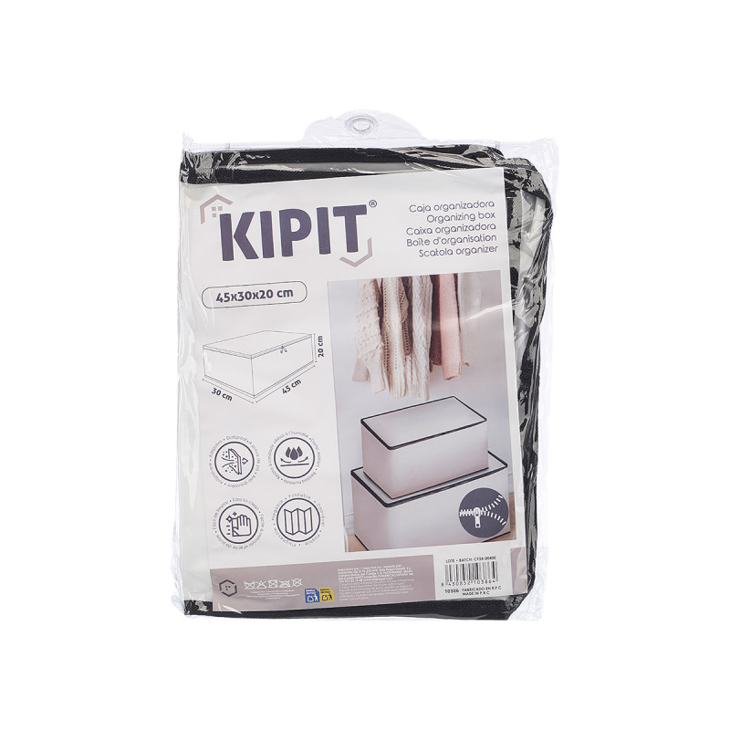 FOLDING ORGANISER BOX 45X30X20CM