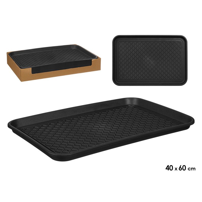 MULTIPURPOSE BLACK TRAY