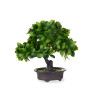 BONSAI PLASTICO FLORES VERDES