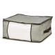 SCATOLA ORDINA VESTITI GRIGIO 45X30X20CM