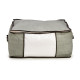BOITE RANGE VETEMENTS GRIS 45X45X20CM