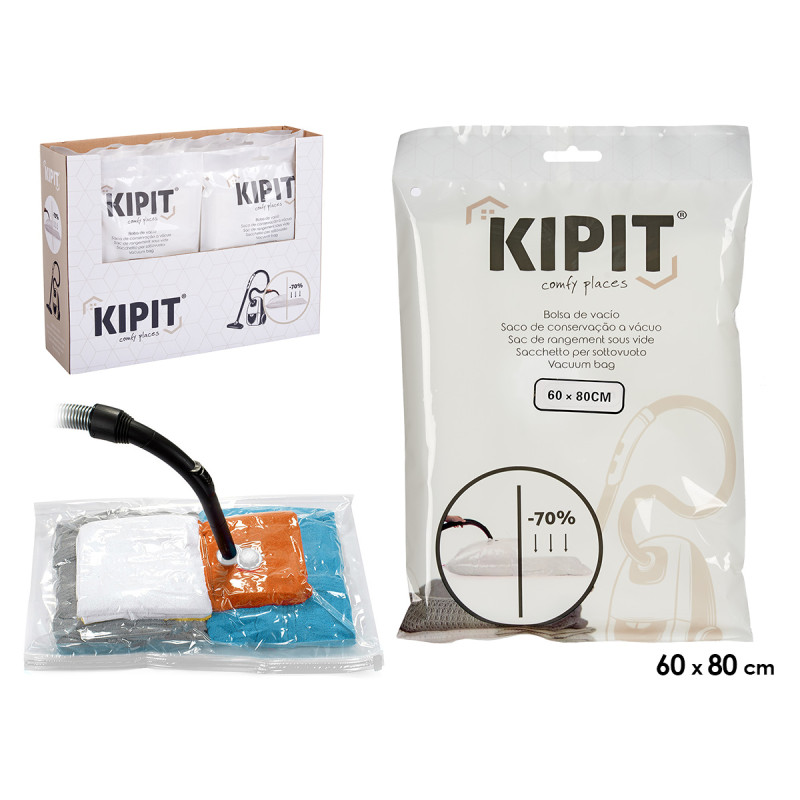 VACUUM PLASTIC BAG 60 X 80 CM