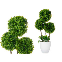MACETA PLANTA 3 BOLAS VERDES