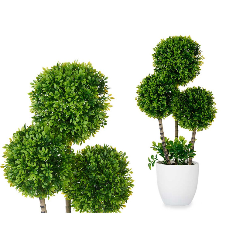 MACETA PLANTA 3 BOLAS VERDES