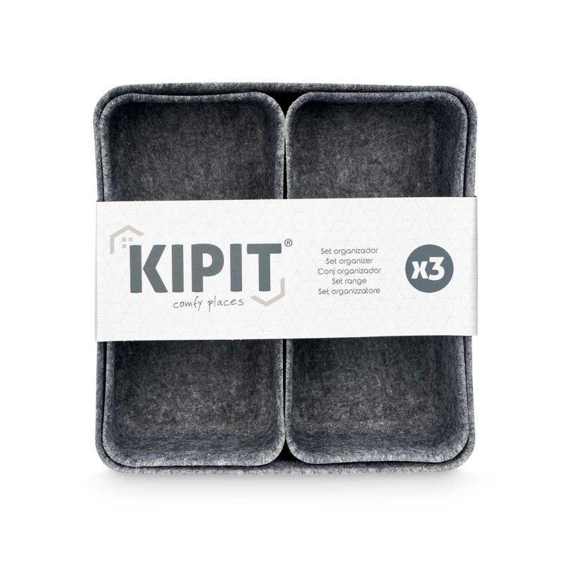 SET 3 ORGANISERS ASSORTED 2 