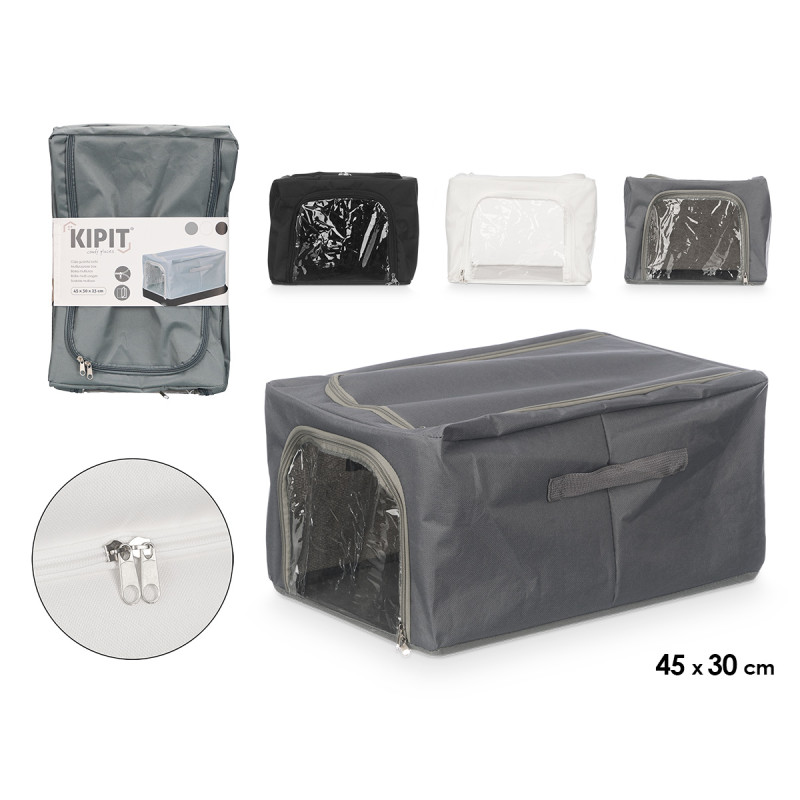 SCATOLA ORGANIZZATORE CERNIERA ASS 3 45X30X23