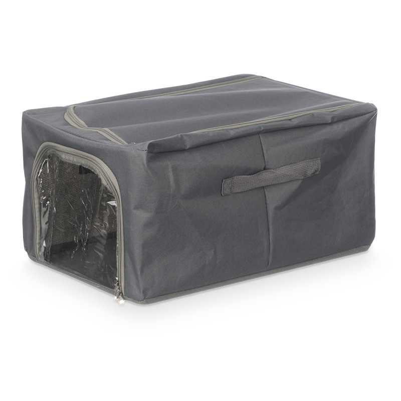 ZIP ORGANISER BOX ASSORTED 3 45X30X23CM