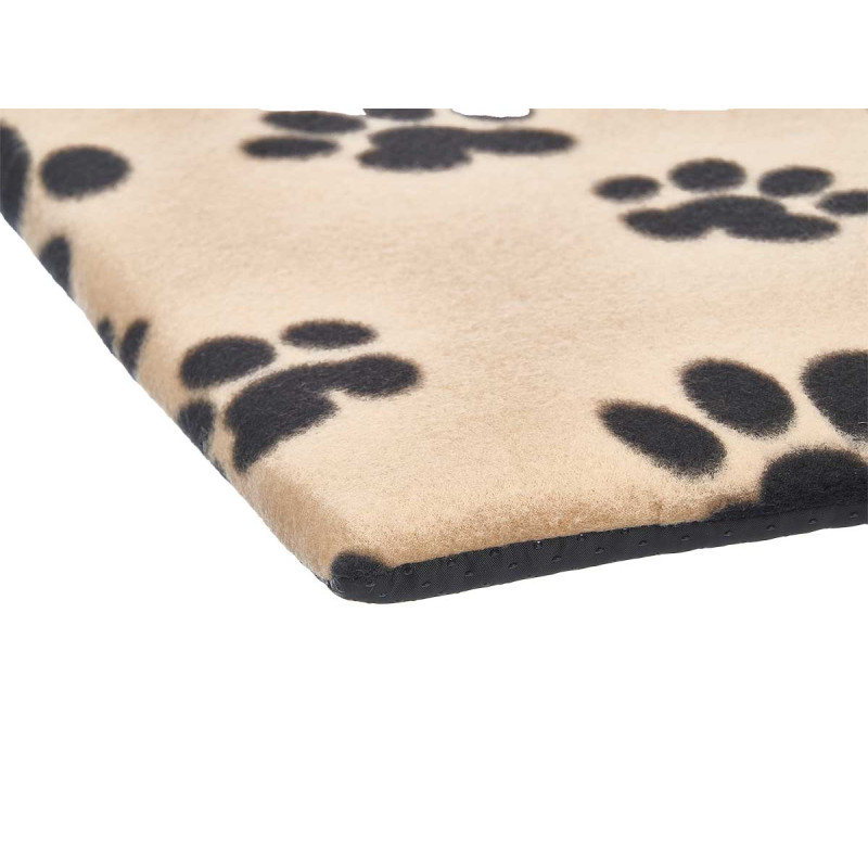 LIT POUR ANIMAUX EMPREINTES ASSORT 3 C 70X45CM