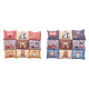 PET BED RECTANGLE ASSORTED 2 COLOURS 55X45CM