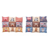 PET BED RECTANGLE ASSORTED 2 COLOURS 55X45CM