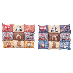 CUNA MASCOTA RECTANGULO SURT 2 COL 58X80CM