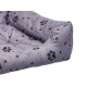 RECTANGULAR PET BED ASSORTED 2 COLOURS 60X50CM