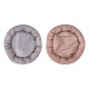 ROUND PET BED ASSORTED 2 COLOURS 60CM