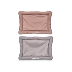 RECTANGULAR PET BED ASSORTED 2 COLOURS 85X60CM