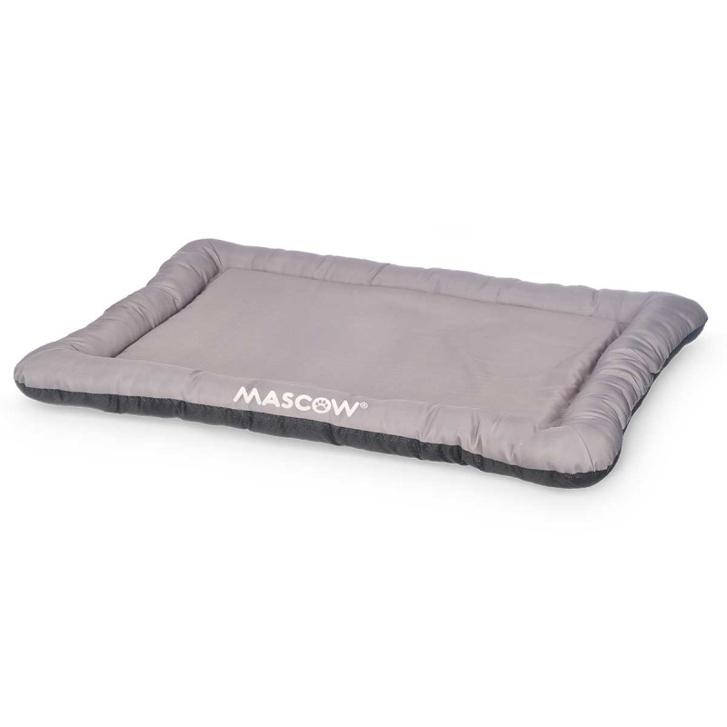 RECTANGULAR PET BED ASSORTED 2 COLOURS 85X60CM