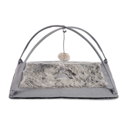 CAT BED WITH BALL ASSORT 2 