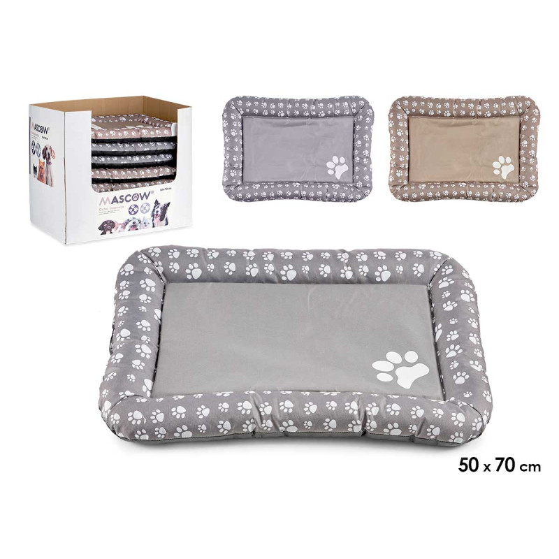 BERCEAU MASCOTE EMPREINTES 2 COUL MIX