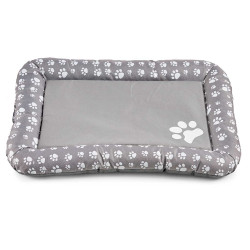 CUNA MASCOTA HUELLAS 2 COL MIX