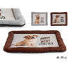 BERCEAU MASCOTE RECT CHIENS 2 COUL MIX