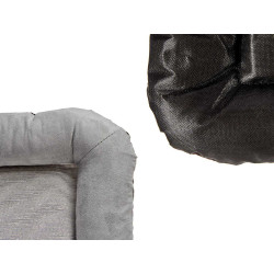 BED PET RECT DOGS 2 COL MIX