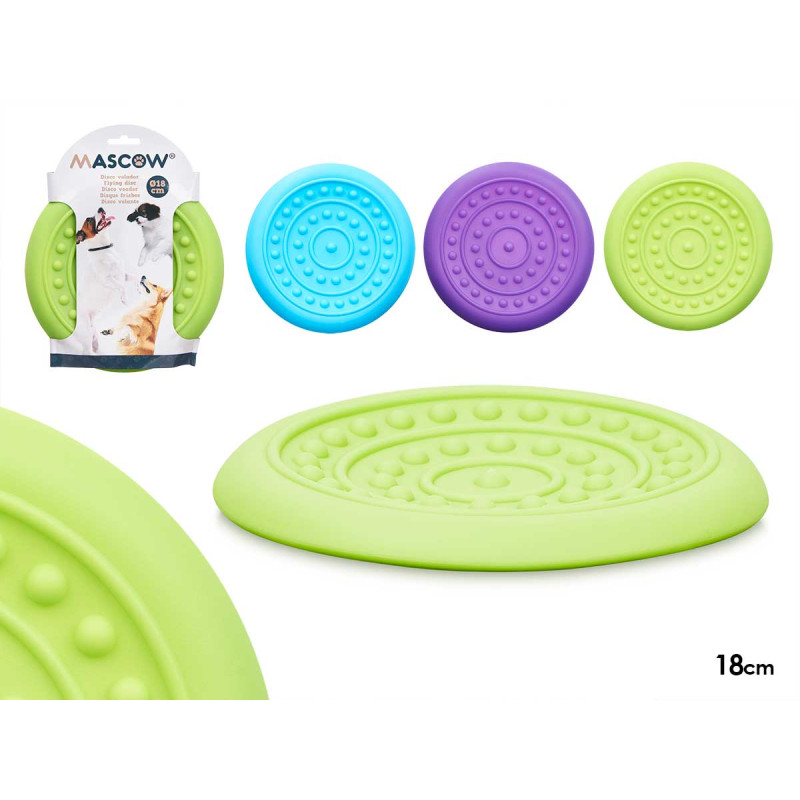 DISC FOR PETS SILICONE SMALL ASSORT 3