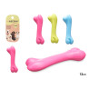 BRINQUEDO P CAO SILICONE OSSO 12CM SORT 3