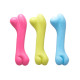 BRINQUEDO P CAO SILICONE OSSO 12CM SORT 3