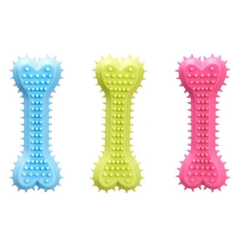 SILICONE BONE 15CM ASSORT 3 LARGE