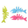 BRINQUEDO P ANIMAL ESTIMAÇAO SILICONE 12CM SORT 3