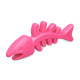 OS DE POISSON EN SILICONE 12CM ASSORT 3