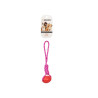 SILICONE BONE WITH STRING  35CM ASSORT 3