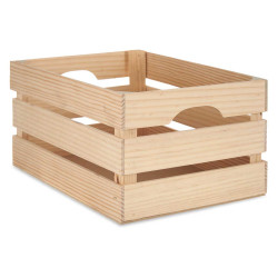 CAJA MADERA ABIERTA 36 X 26 CM