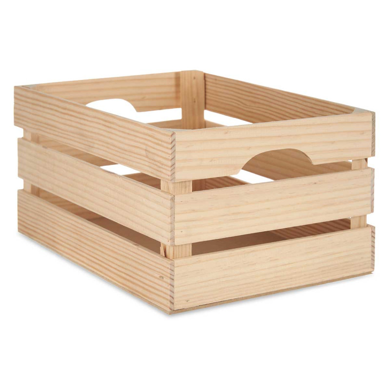 31 X 21 CM OPEN WOOD BOX