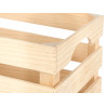 31 X 21 CM OPEN WOOD BOX