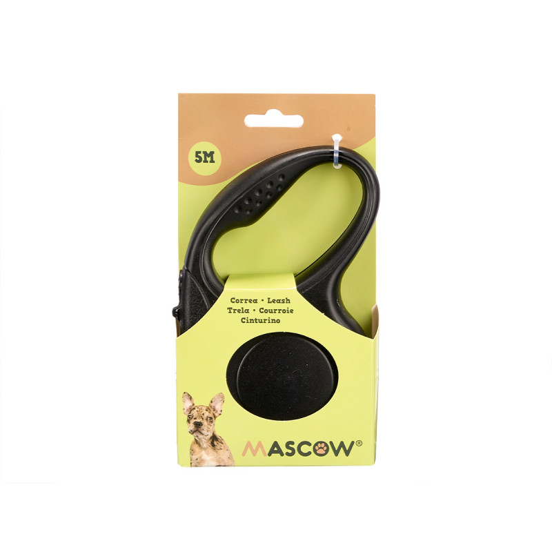 LAISSE POUR ANIMAUX EXTENSIBLE 5 MÈTRES ASSORT 3