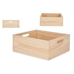 SCATOLA DI LEGNO CHIUSA 36 X 31 CM