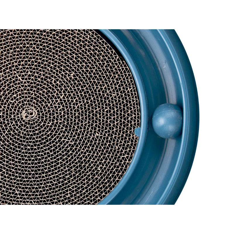 ROUND PLASTIC SCRAPER 40CM BALL ASSORT 2