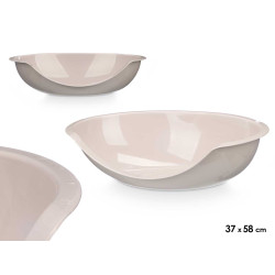 LETTO CANE SEMPLICE GRIGIO 58X37CM