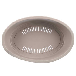 PET BED GREY 60X40CM